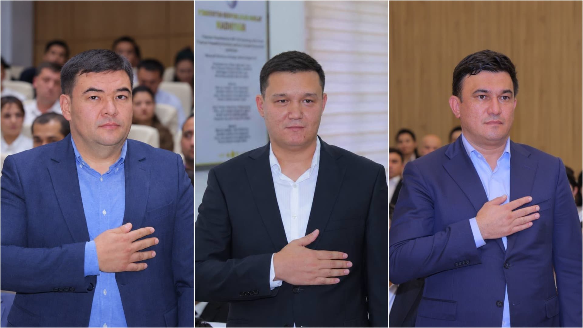 Toshkentning Chilonzor, Yashnobod va Yangihayot tumanlariga yangi hokim tasdiqlandi